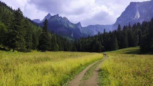 Żółty szlak na Giewont