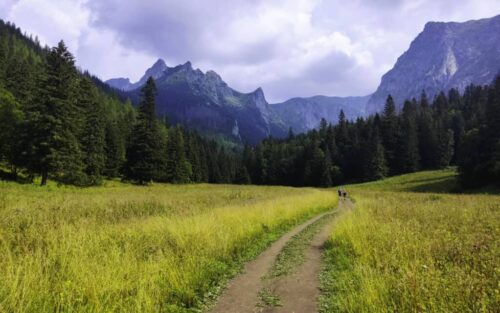 Żółty szlak na Giewont