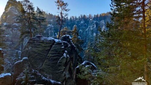 Adrspach wielka panorama