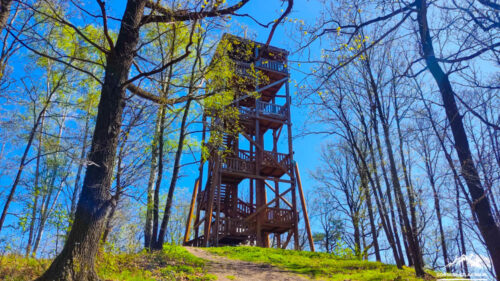 wieża widokowa zawodna